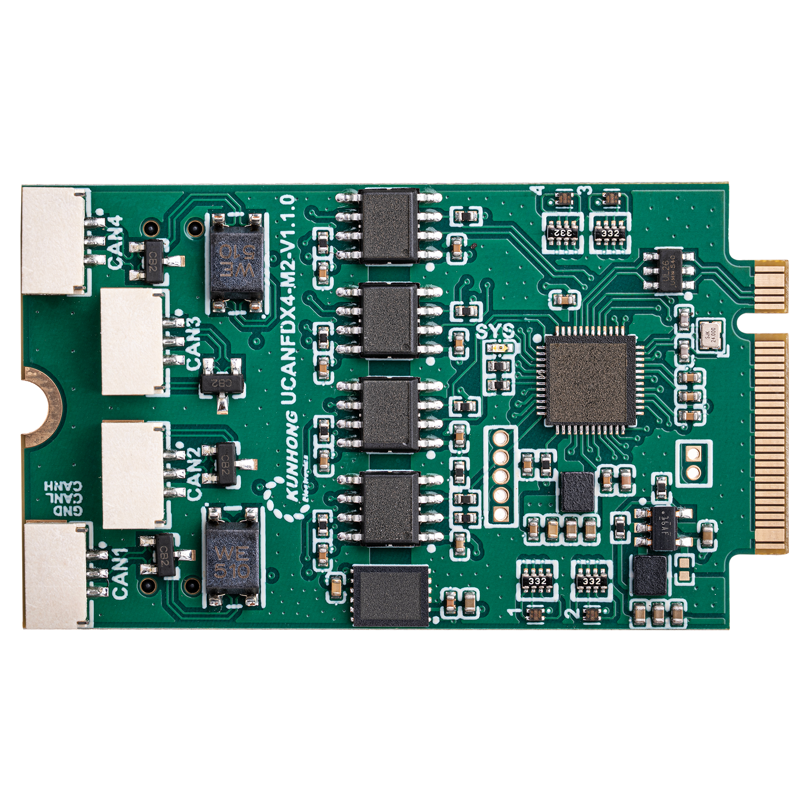 KH-UCANFD-M2-X4 正面